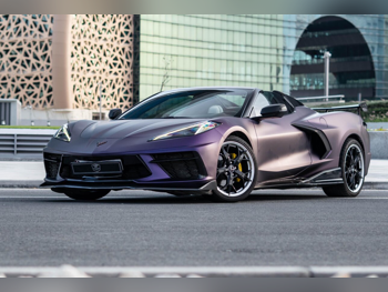 شفروليه  كورفيت  سي 8  2022  اوتوماتيك  54,500 كم  8 سلندر  دفع خلفي  كوبيه \ سبورت  بنفسجي