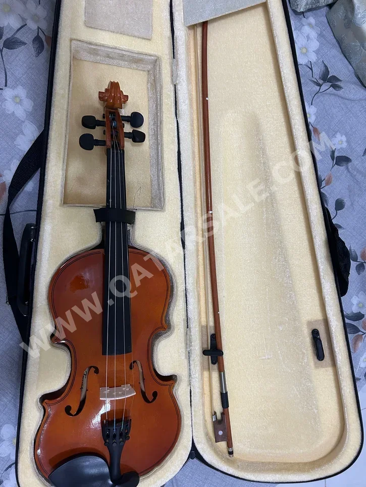 Violin Beige & Brown /  For Intermediate