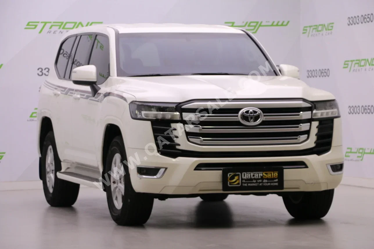 Toyota  Land Cruiser  GXR Twin Turbo  2023  Automatic  71,000 Km  6 Cylinder  Four Wheel Drive (4WD)  SUV  White  With Warranty