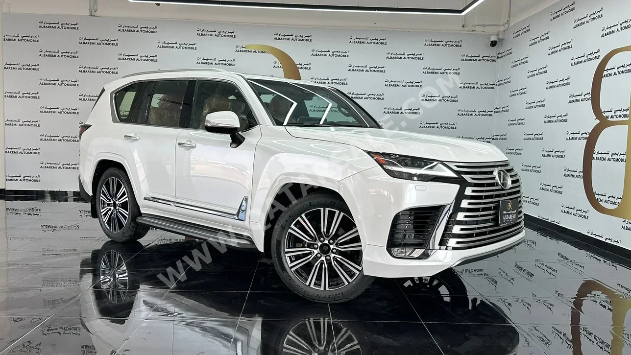 لكزس  ال اكس  600  2025  اوتوماتيك  0 كم  6 سلندر  دفع رباعي  اس يو في  أبيض  تحت الضمان