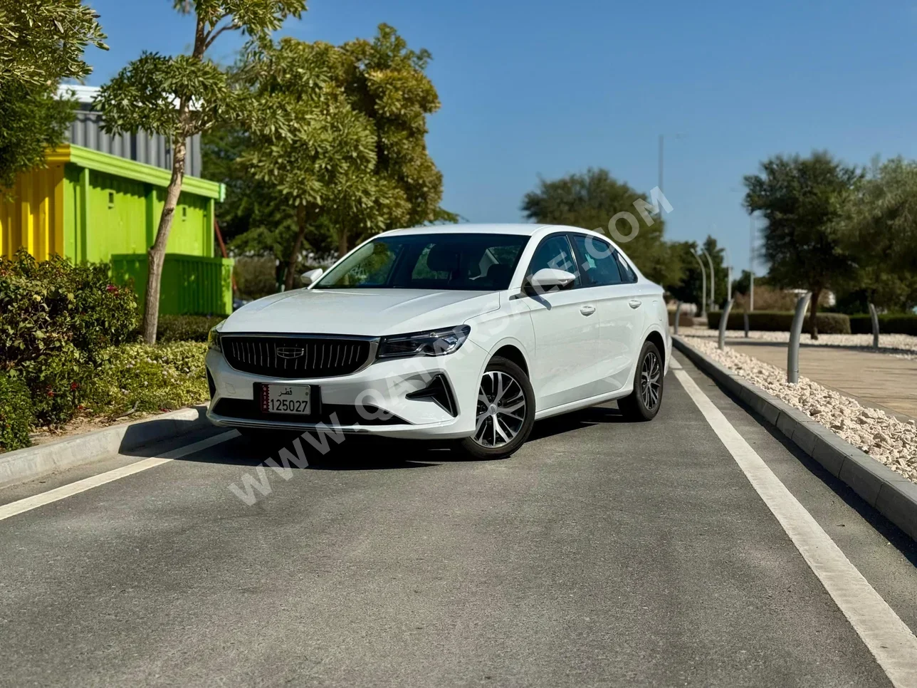 Geely  Emgrand  2024  Automatic  53,850 Km  4 Cylinder  Front Wheel Drive (FWD)  Sedan  White