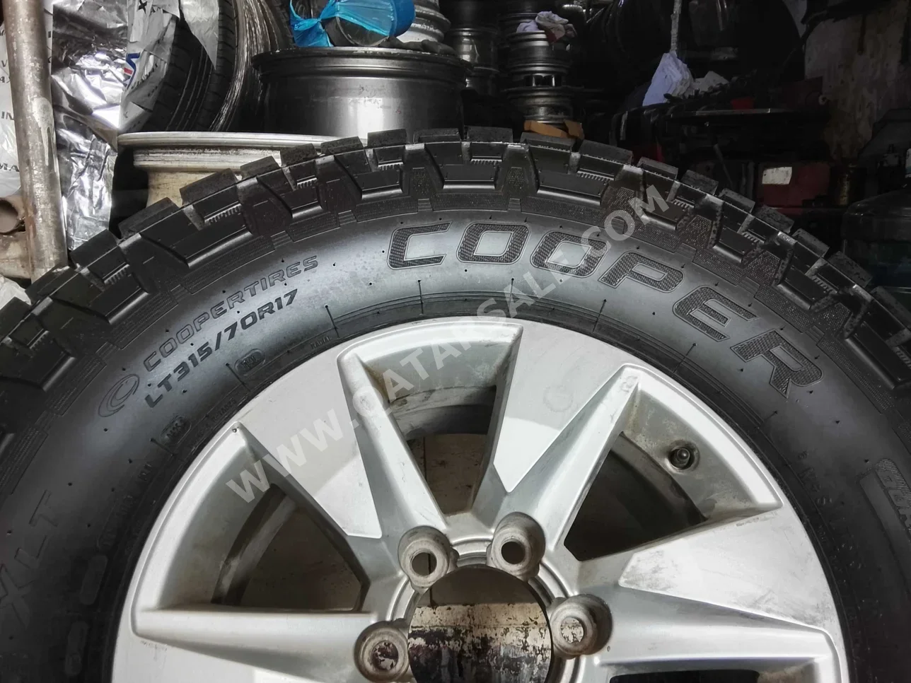 العجلات والجنوط (الرنقات) 4 مواسم  17"