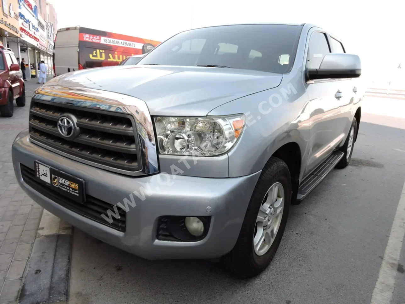 Toyota Sequoia 2014 Automatic 345,000 Km 8 Cylinder Four Wheel Drive (4WD) SUV Silver