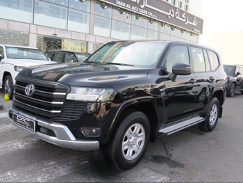 Toyota  Land Cruiser  GX  2025  Automatic  29,000 Km  6 Cylinder  Four Wheel Drive (4WD)  SUV  Black  With Warranty