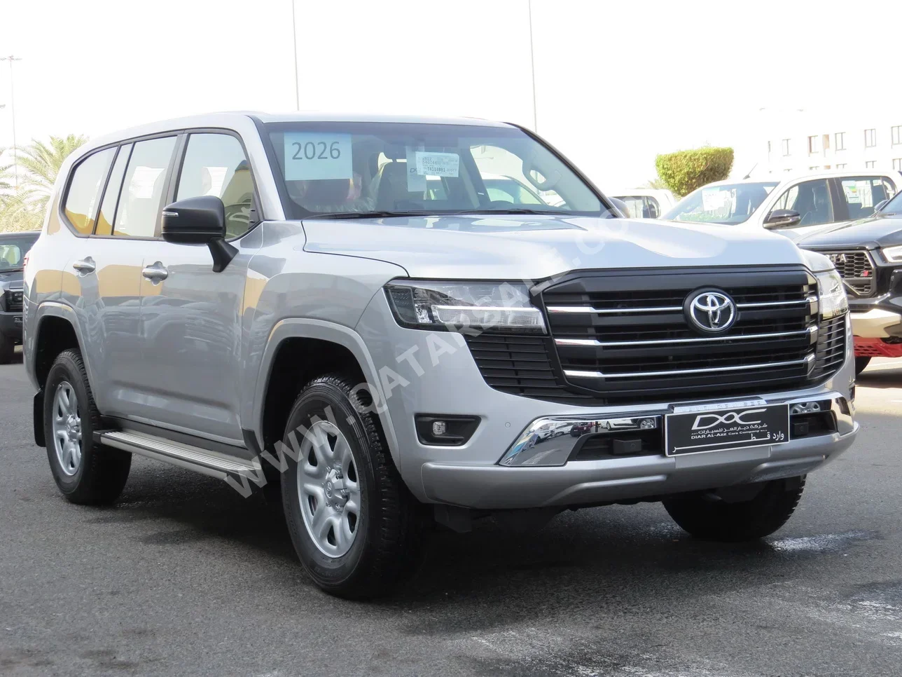 تويوتا  لاند كروزر  جي اكس  2026  اوتوماتيك  0 كم  6 سلندر  دفع رباعي  اس يو في  فضي  تحت الضمان