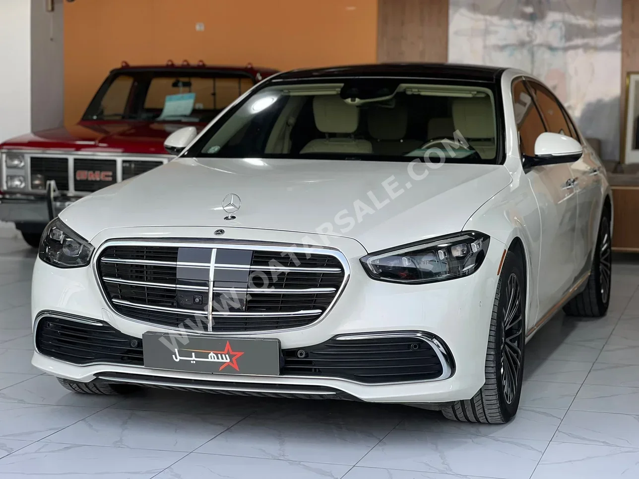 مرسيدس - بنز  اس - كلاس  580  2021  اوتوماتيك  106,000 كم  8 سلندر  دفع خلفي  سيدان  أبيض