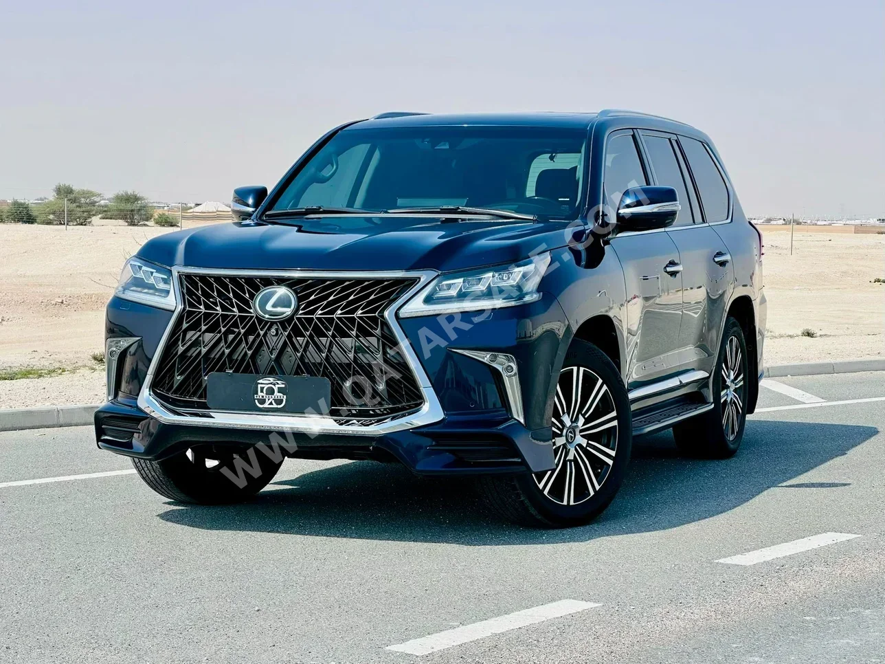 Lexus LX 570 S 2018 Automatic 125,000 Km 8 Cylinder Four Wheel Drive (4WD) SUV Dark Blue