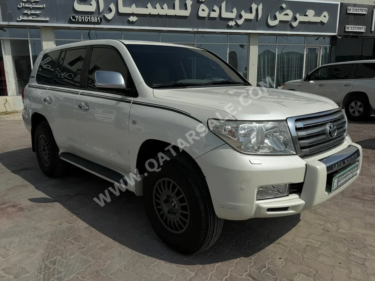 Toyota  Land Cruiser  VXR  2008  Automatic  405,000 Km  8 Cylinder  Four Wheel Drive (4WD)  SUV  White