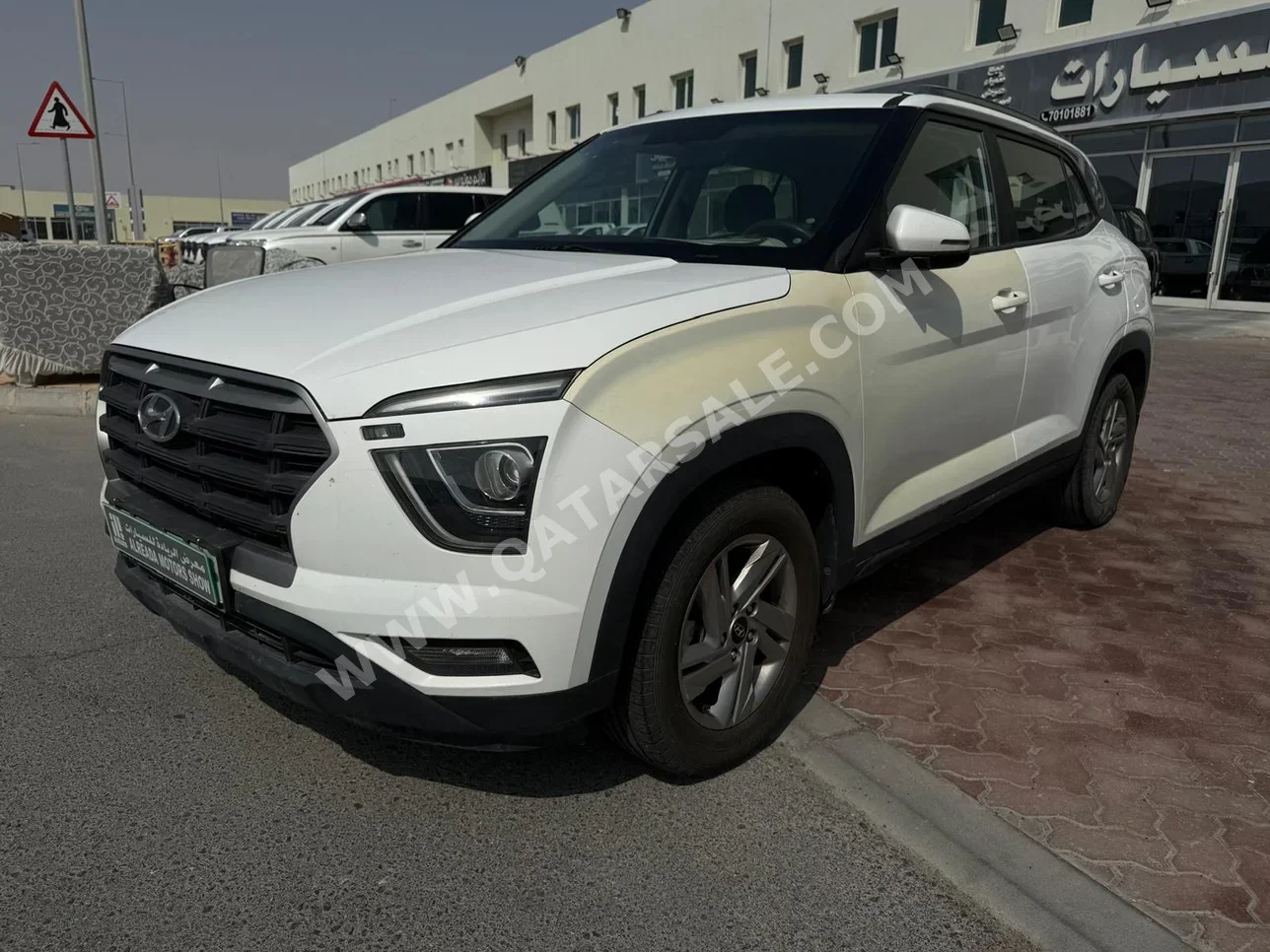 Hyundai Creta 2022 Automatic 81,000 Km 4 Cylinder Front Wheel Drive (FWD) SUV White