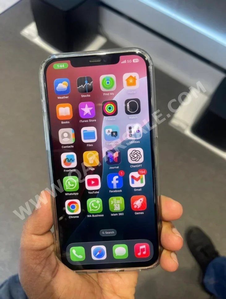 Mobile Phones Apple  - iPhone 12  - Pro Max  - Blue Titanium  - 256 GB