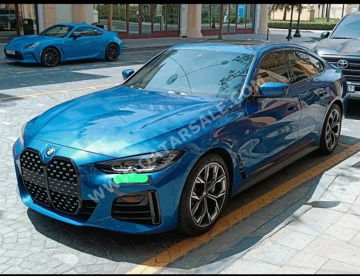 بي ام دبليو الفئة-الرابعة 430 I 2022 اوتوماتيك 35,000 كم 4 سلندر دفع خلفي سيدان ازرق تحت الضمان