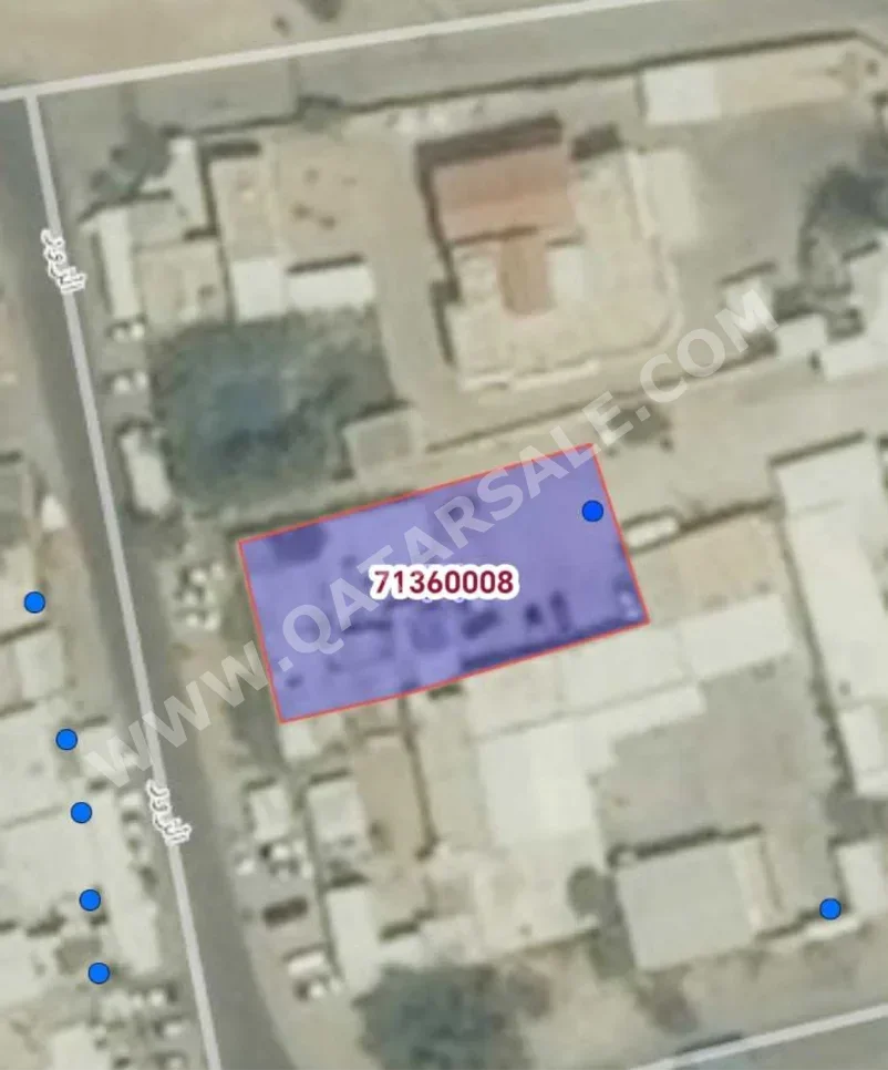 Lands For Sale  in Umm Salal  - Al Kharaitiyat  -Area Size 834 Square Meter