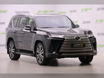Lexus  LX  600 Luxury  2025  Automatic  18,500 Km  6 Cylinder  Four Wheel Drive (4WD)  SUV  Black  With Warranty