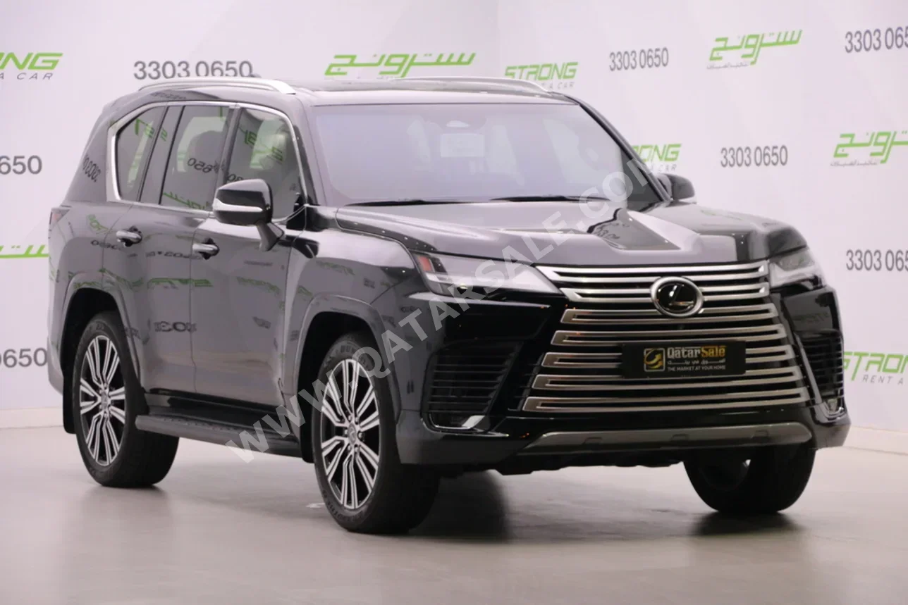 Lexus LX 600 Luxury 2025 Automatic 12,000 Km 6 Cylinder Four Wheel Drive (4WD) SUV Black With Warranty