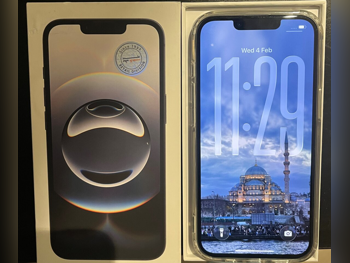 هواتف نقالة ابل  - ايفون 16  - أسود  - 256 جيجابايت  - تحت الضمان