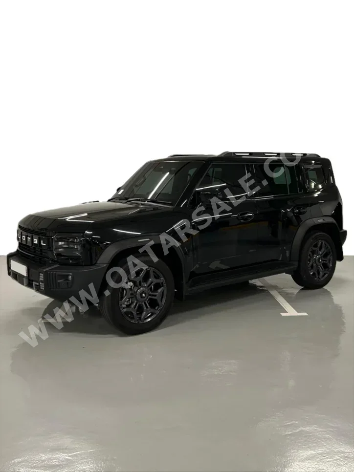 Jetour  T2  Luxury Plus  2025  Automatic  26,000 Km  4 Cylinder  Four Wheel Drive (4WD)  SUV  Black  With Warranty