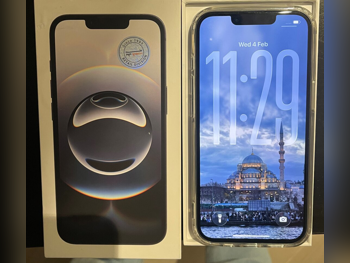 هواتف نقالة ابل  - ايفون 16  - أسود  - 256 جيجابايت