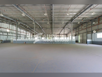 مخازن و مستودعات - الريان  - المنطقة الصناعية  -المساحة: 7000 متر مربع