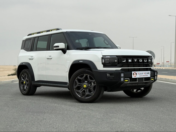 Jetour  T2  Luxury Plus  2025  Automatic  12,500 Km  4 Cylinder  Four Wheel Drive (4WD)  SUV  White  With Warranty