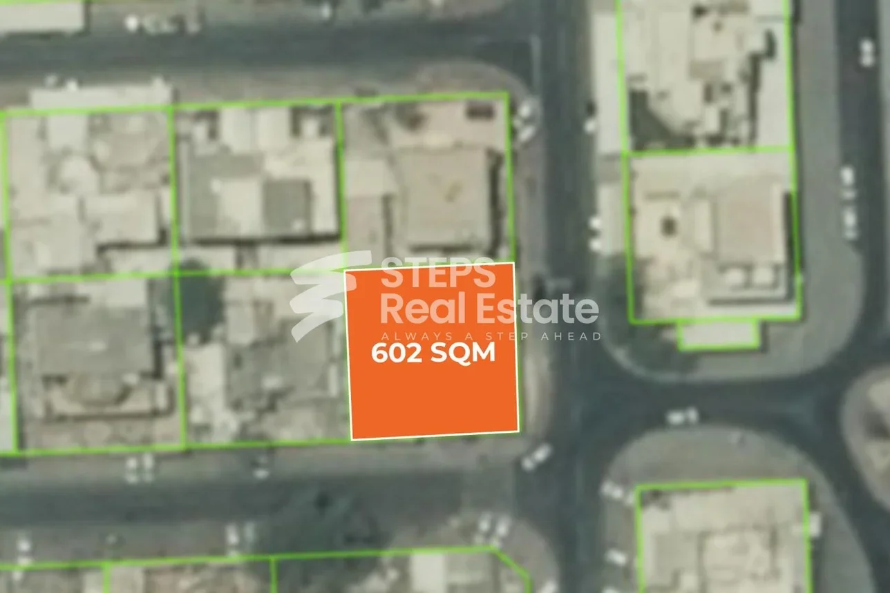 Lands For Sale  in Doha  - Madinat Khalifa South  -Area Size 602 Square Meter