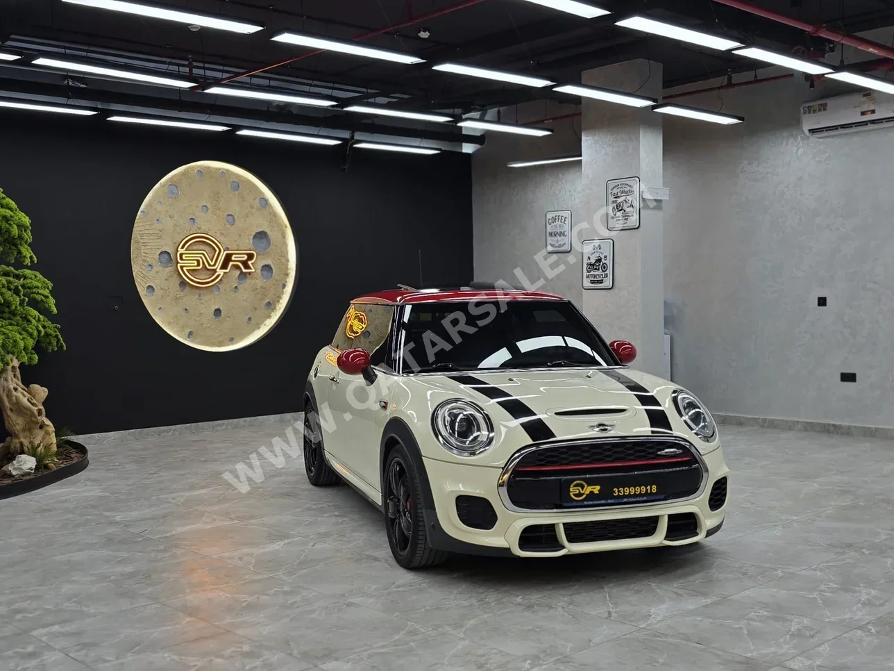 ميني كوبر جي سي دبليو 2016 اوتوماتيك 107,000 كم 4 سلندر سحب امامي هاتشباك أبيض