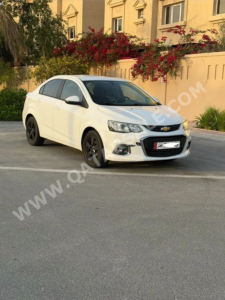 Chevrolet  Aveo  2018  Automatic  109,000 Km  4 Cylinder  Front Wheel Drive (FWD)  Sedan  White