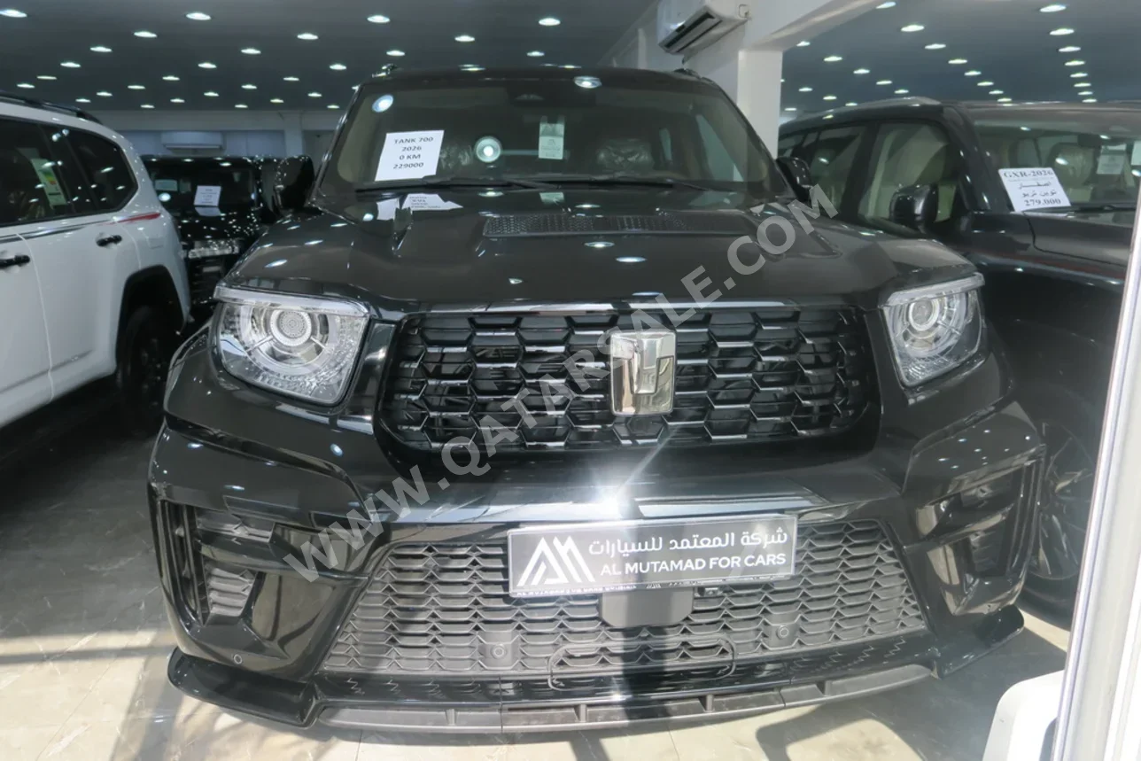 GWM  Tank  700  2026  Automatic  0 Km  6 Cylinder  Four Wheel Drive (4WD)  SUV  Black  With Warranty