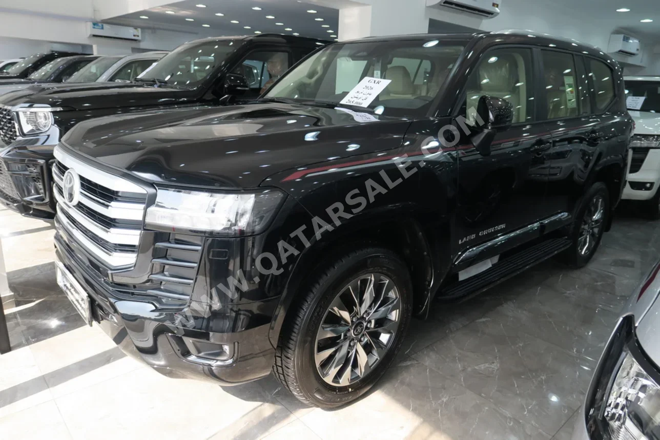 Toyota  Land Cruiser  GXR  2026  Automatic  0 Km  6 Cylinder  Four Wheel Drive (4WD)  SUV  Black  With Warranty
