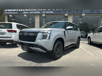 نيسان  باترول  أكس أي  2026  اوتوماتيك  0 كم  6 سلندر  دفع رباعي  اس يو في  فضي  تحت الضمان