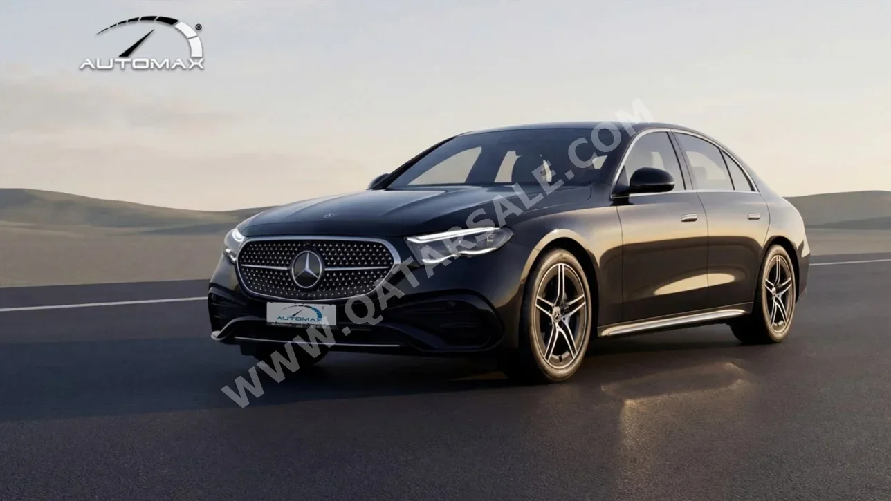 مرسيدس - بنز اي - كلاس 300 AMG 2026 اوتوماتيك 0 كم 4 سلندر دفع كلي مستمر سيدان أسود تحت الضمان