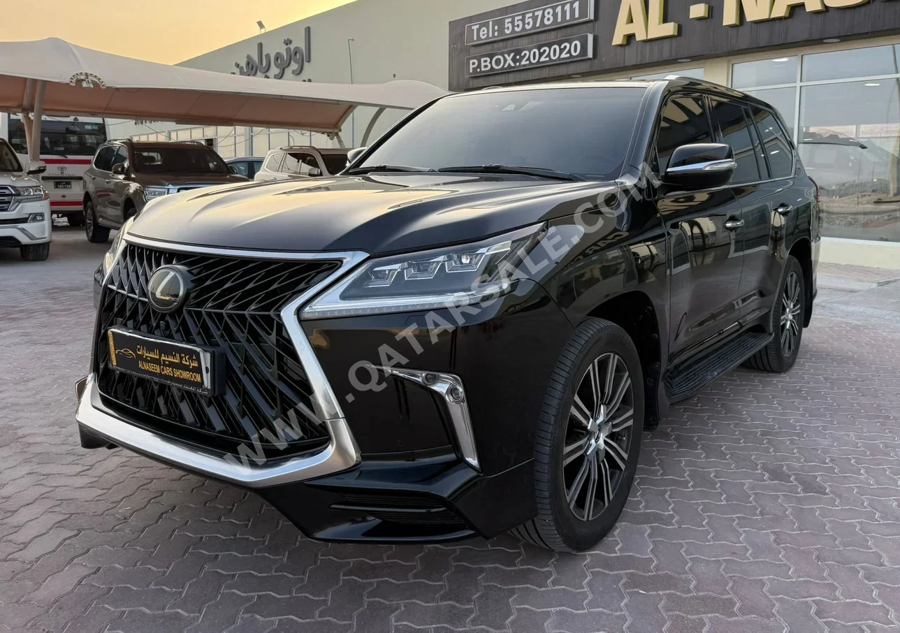 لكزس  ال اكس  570 اس  2020  اوتوماتيك  110,000 كم  8 سلندر  دفع رباعي  اس يو في  أسود