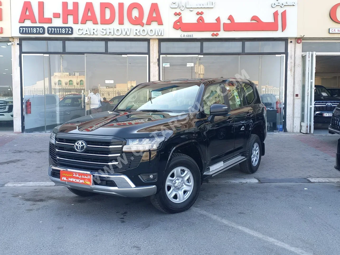 Toyota Land Cruiser GX 2025 Automatic 0 Km 6 Cylinder Four Wheel Drive (4WD) SUV Black With Warranty