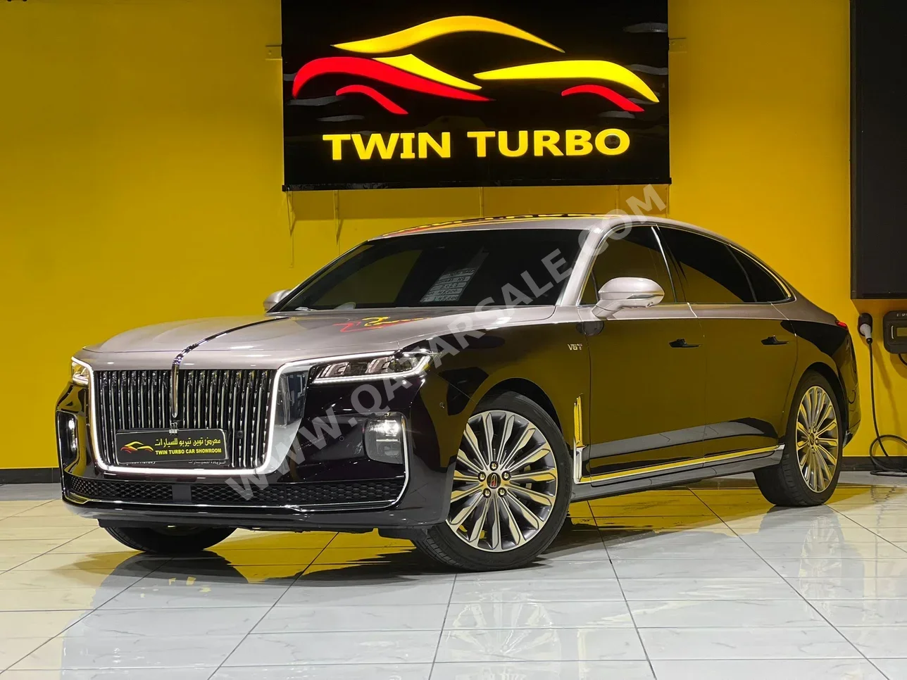 Hongqi  H9  2023  Automatic  45,000 Km  6 Cylinder  Rear Wheel Drive (RWD)  Sedan  Brown  With Warranty