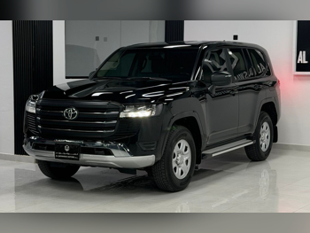 Toyota  Land Cruiser  GX  2024  Automatic  90,000 Km  6 Cylinder  Four Wheel Drive (4WD)  SUV  Black  With Warranty