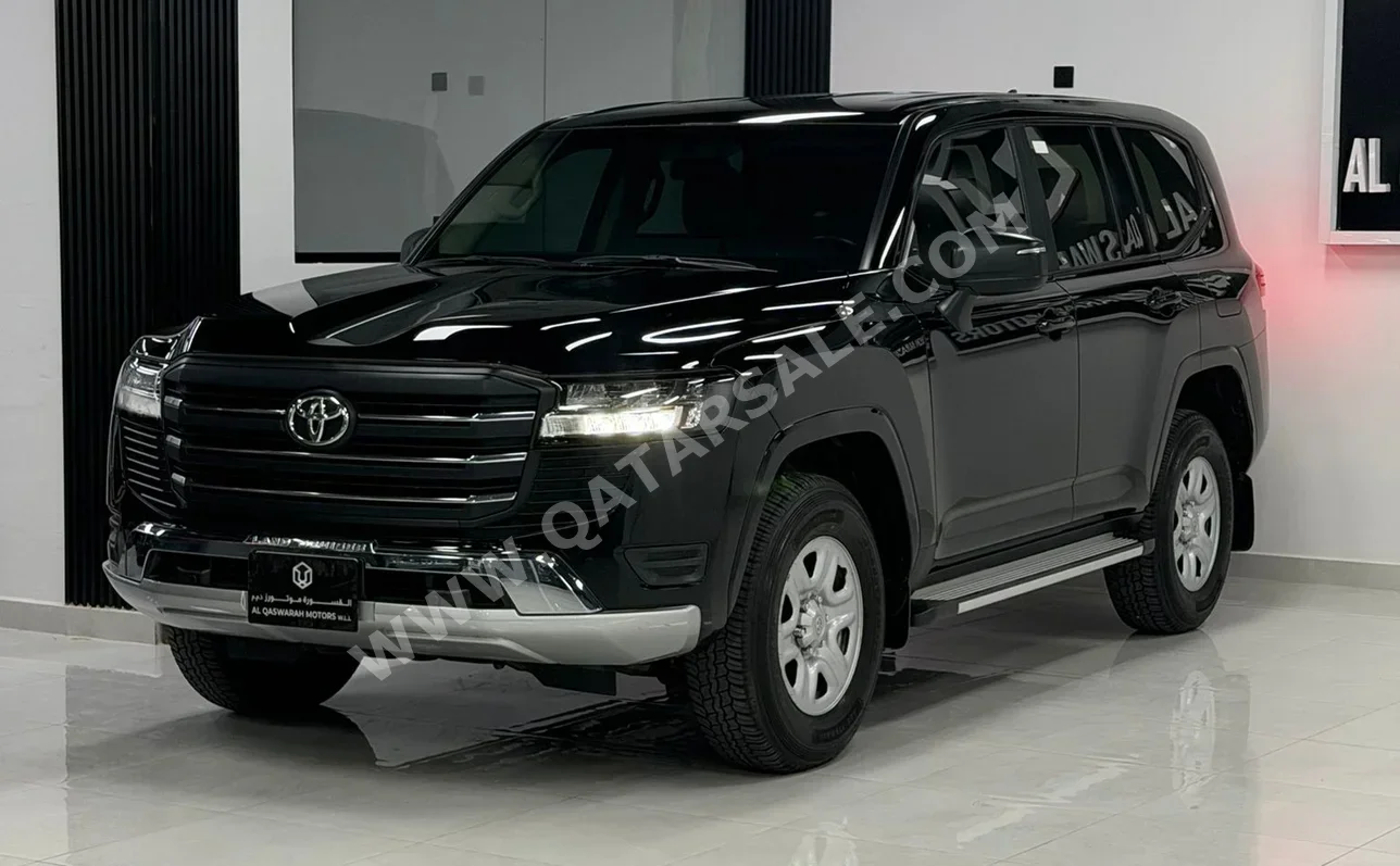 Toyota  Land Cruiser  GX  2024  Automatic  90,000 Km  6 Cylinder  Four Wheel Drive (4WD)  SUV  Black  With Warranty