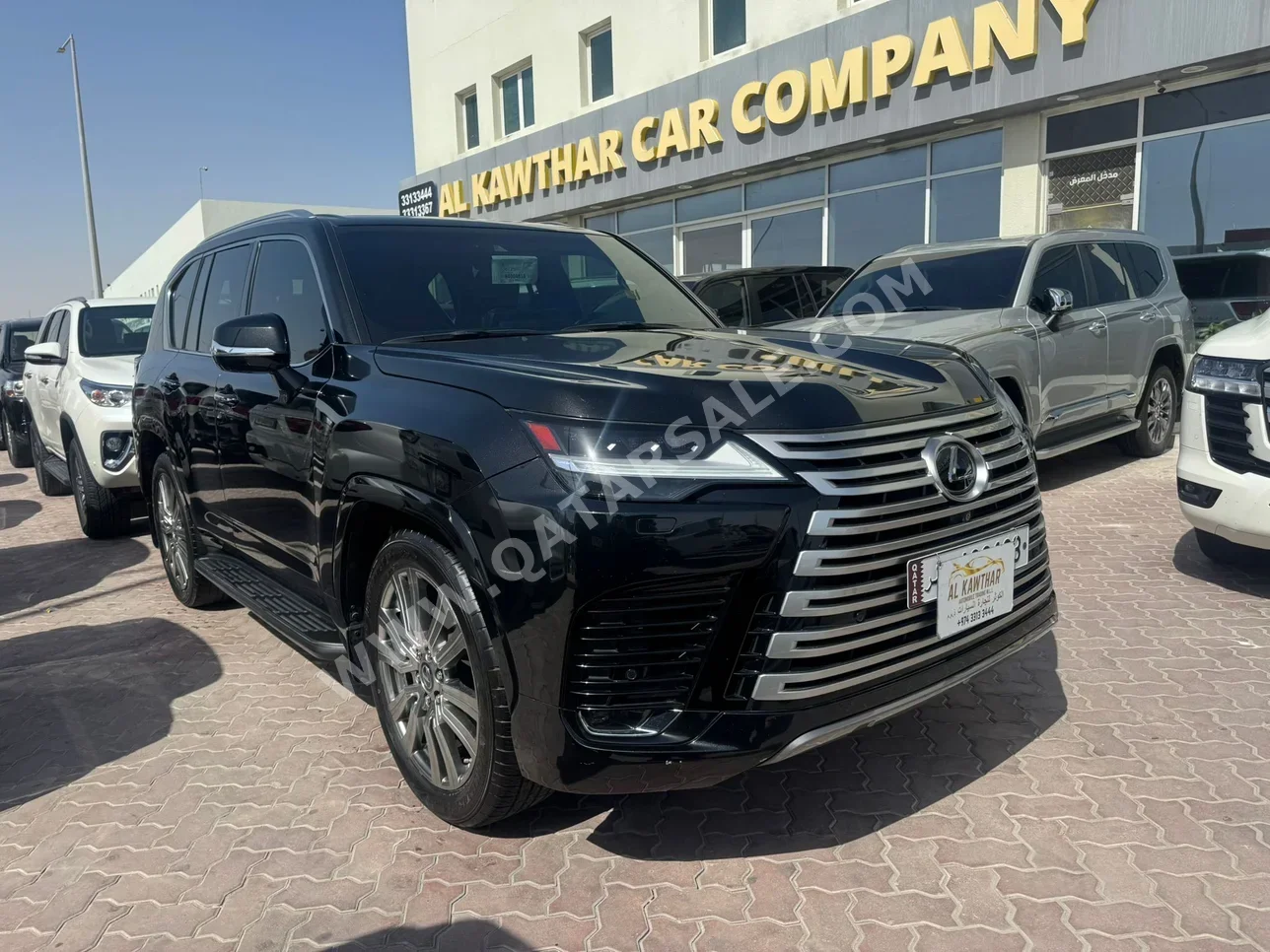 لكزس  ال اكس  600  2022  اوتوماتيك  58,000 كم  6 سلندر  دفع رباعي  اس يو في  أسود  تحت الضمان