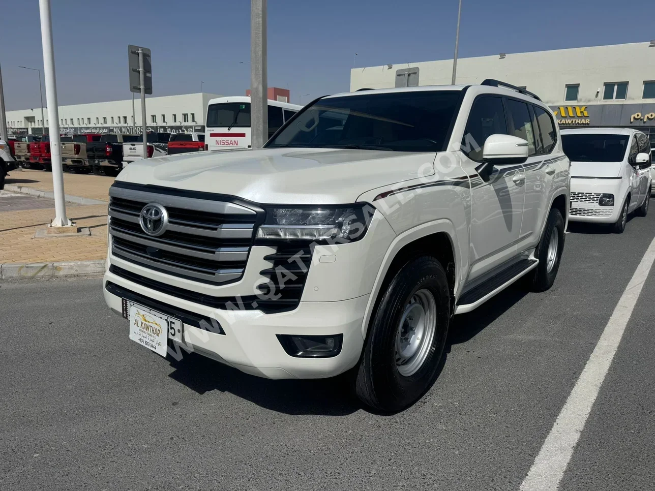 Toyota  Land Cruiser  GXR Twin Turbo  2024  Automatic  66,000 Km  6 Cylinder  Four Wheel Drive (4WD)  SUV  White  With Warranty