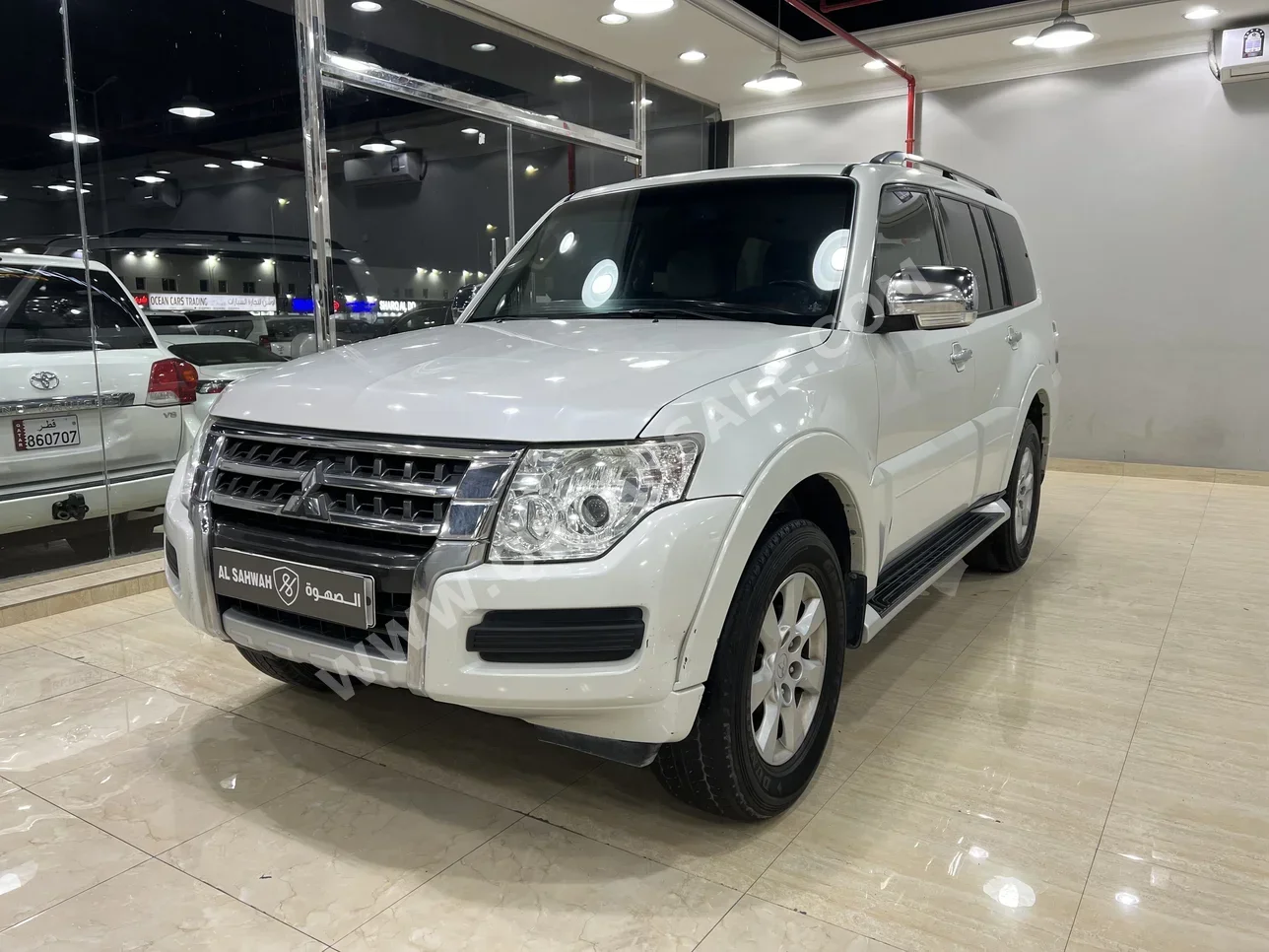 Mitsubishi  Pajero  2019  Automatic  190,000 Km  6 Cylinder  Four Wheel Drive (4WD)  SUV  White