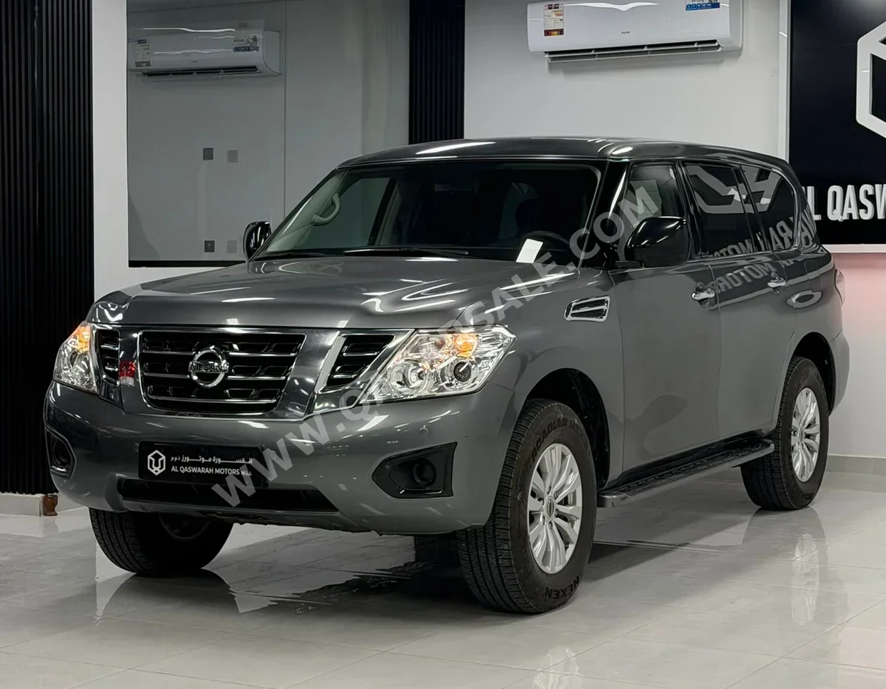 Nissan  Patrol  XE  2019  Automatic  131,000 Km  6 Cylinder  Four Wheel Drive (4WD)  SUV  Gray