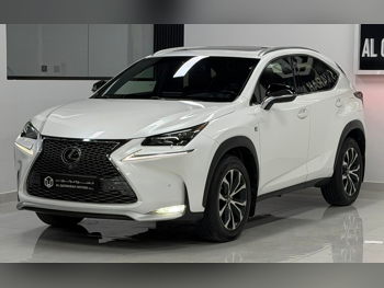 Lexus  NX  200 T  2015  Automatic  149,000 Km  4 Cylinder  Four Wheel Drive (4WD)  SUV  White