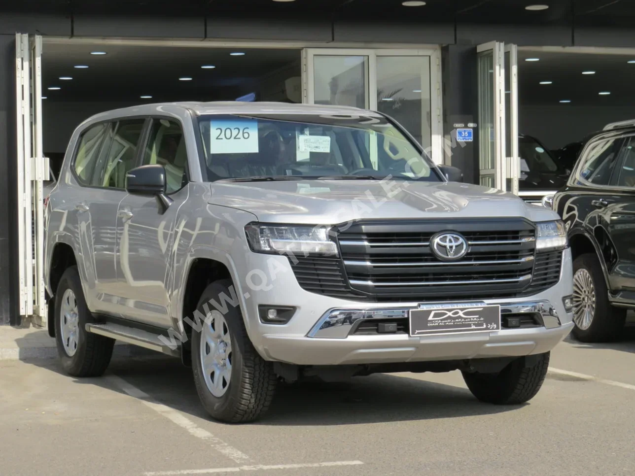 تويوتا  لاند كروزر  جي اكس  2026  اوتوماتيك  0 كم  6 سلندر  دفع رباعي  اس يو في  فضي  تحت الضمان