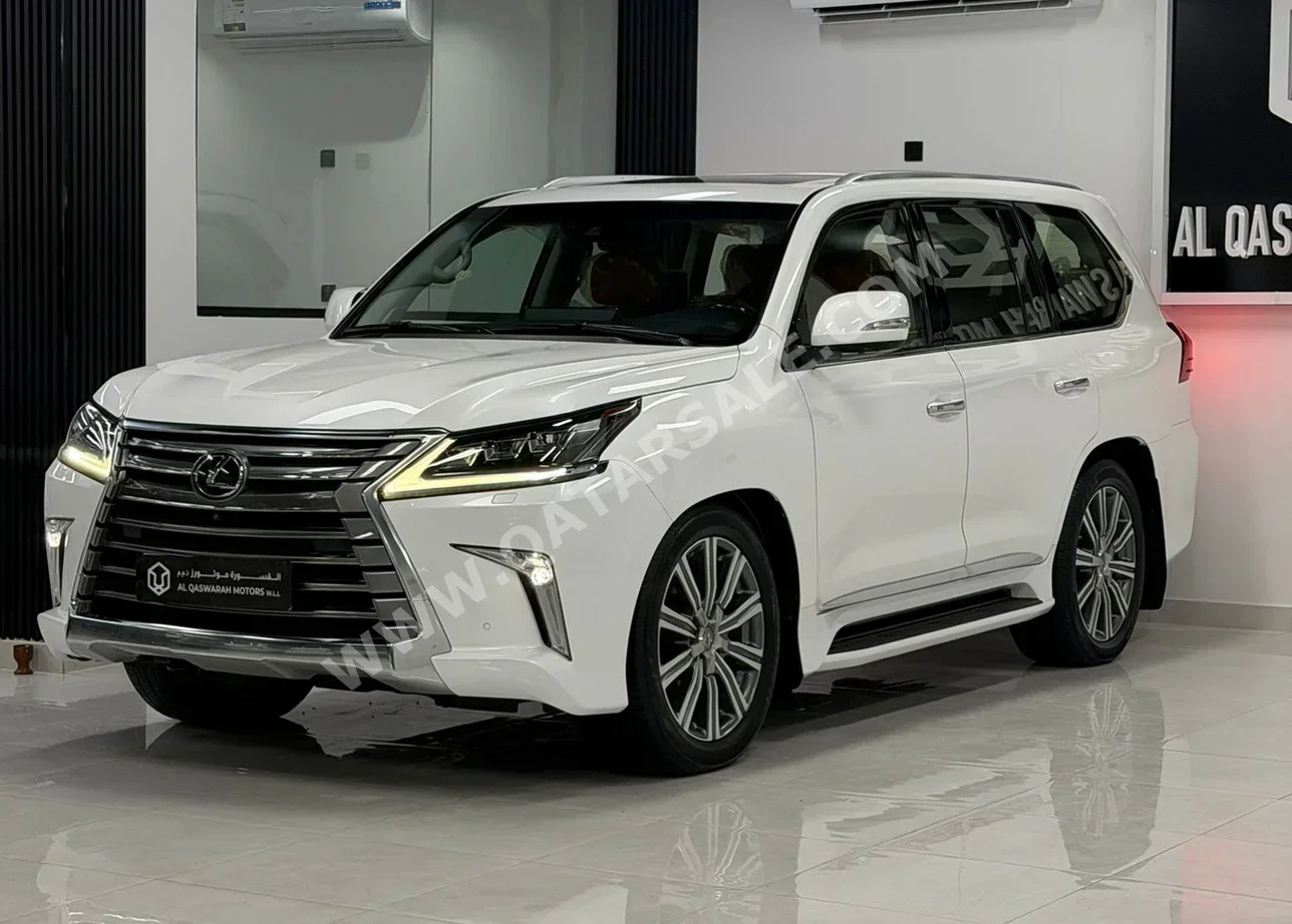 Lexus LX 570 2016 Automatic 46,000 Km 8 Cylinder Four Wheel Drive (4WD) SUV White