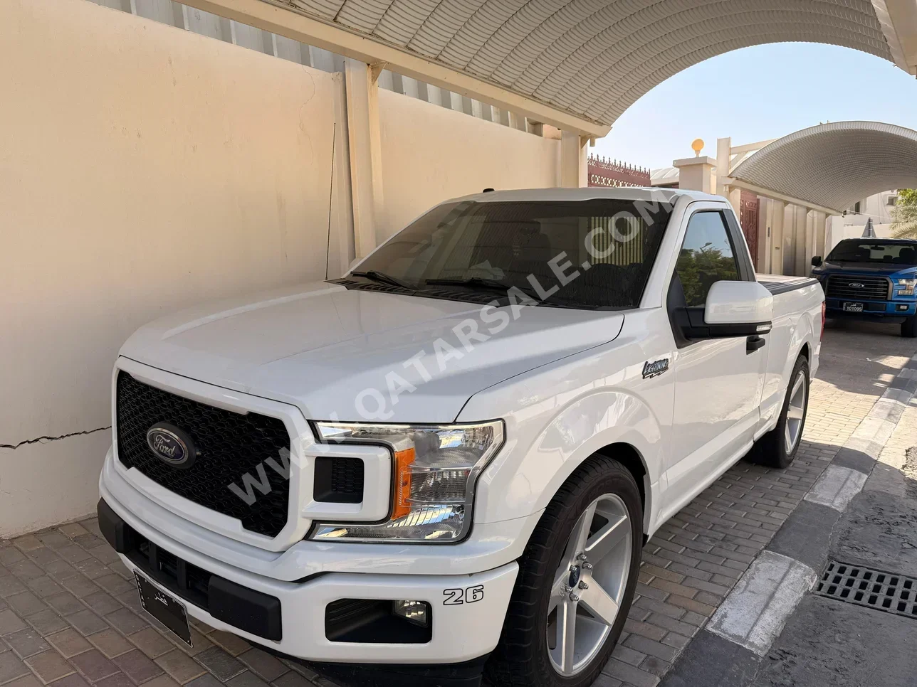 فورد  أف  150 اس في تي  2018  اوتوماتيك  37,000 كم  8 سلندر  دفع رباعي  بيكب  أبيض