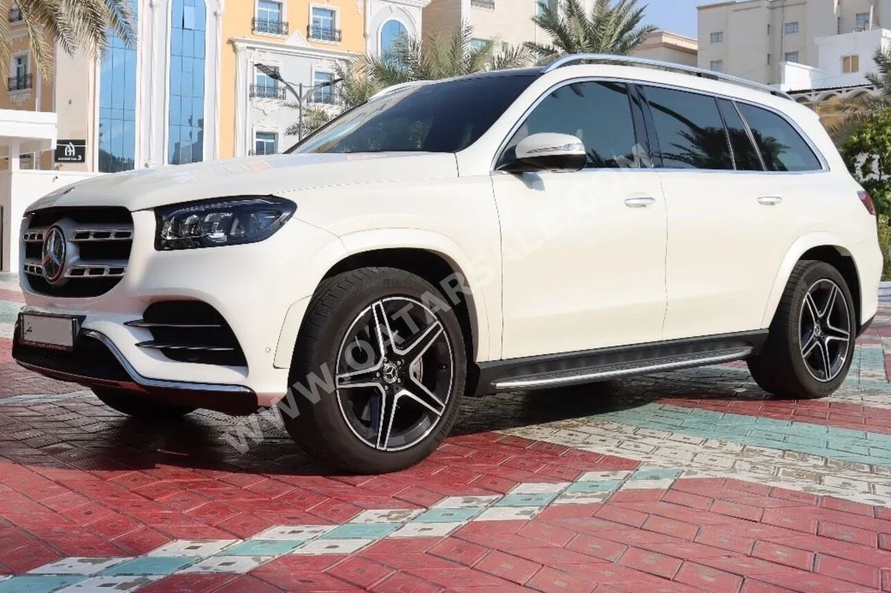 مرسيدس - بنز جي ال اس 450 2022 اوتوماتيك 10,000 كم 6 سلندر دفع كلي مستمر اس يو في أبيض
