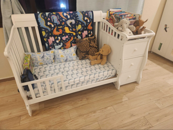 Kids Beds - Baby Crib  - Home Center  - White