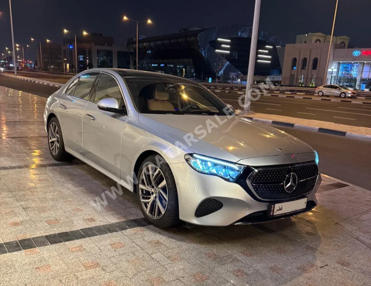 Mercedes-Benz E-Class 200 2025 Automatic 2,000 Km 4 Cylinder Rear Wheel Drive (RWD) Sedan Silver With Warranty