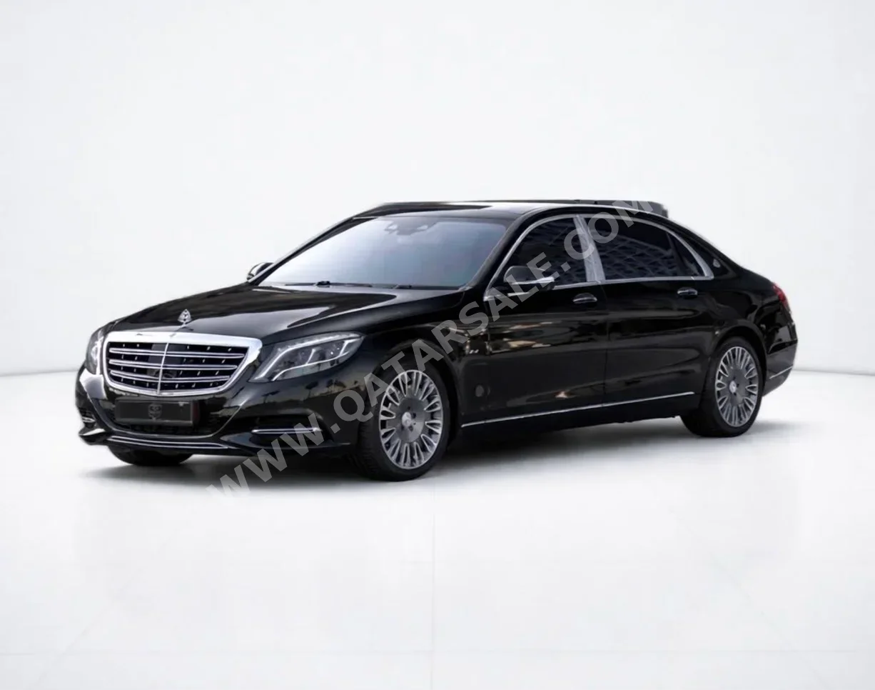 Mercedes-Benz Maybach S650 2016 Automatic 70,000 Km 12 Cylinder All Wheel Drive (AWD) Sedan Black With Warranty