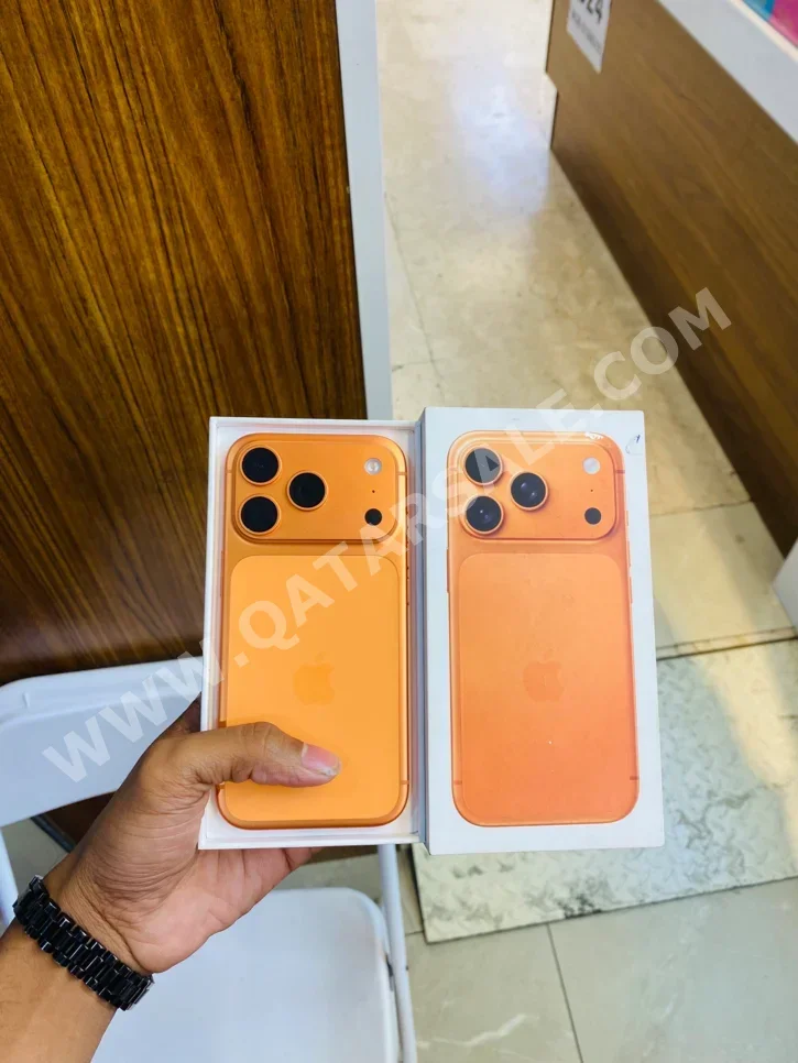 Mobile Phones Apple  - Iphone 17  - Pro Max  - Orange  - 256 GB