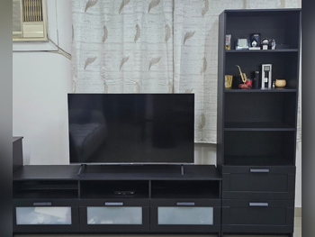 TV Storage Combination  - IKEA  - Black