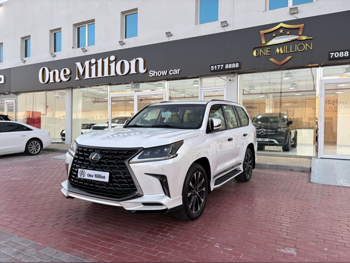Lexus  LX  570 S Black Edition  2021  Automatic  12,700 Km  8 Cylinder  Four Wheel Drive (4WD)  SUV  White